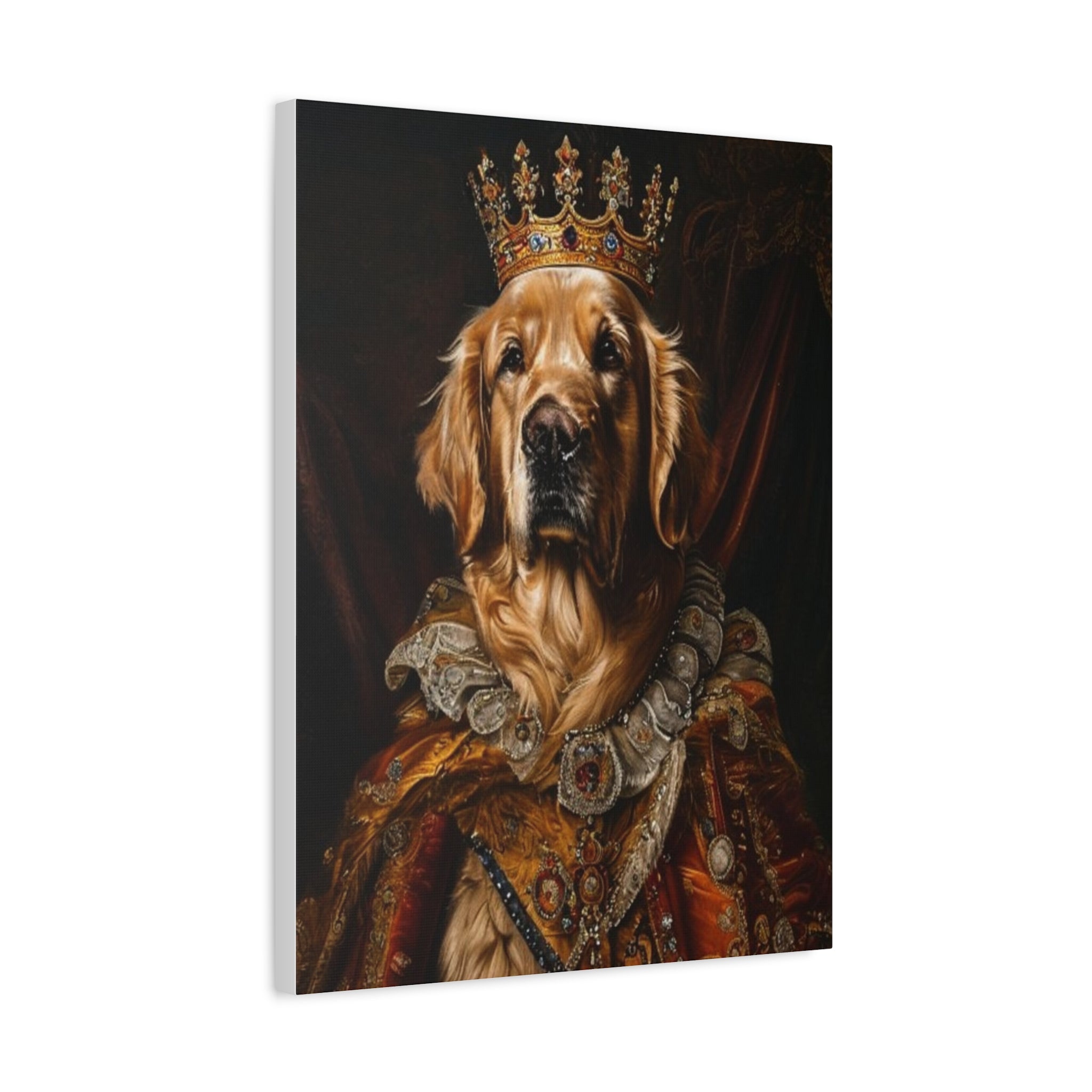 Custom Pet Portrait Canvas | Personalized from Your Photo
