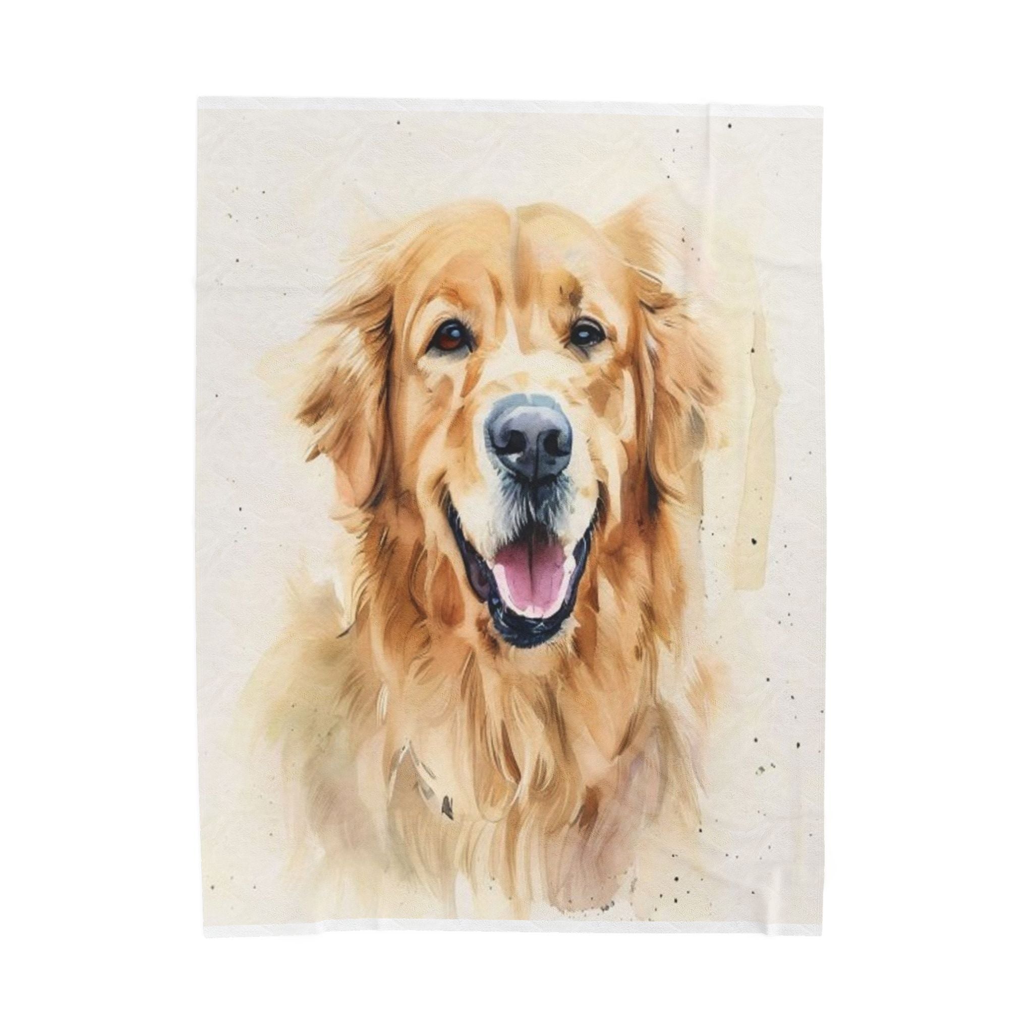 Personalized Pet Portrait Blanket | Soft Fleece Keepsake