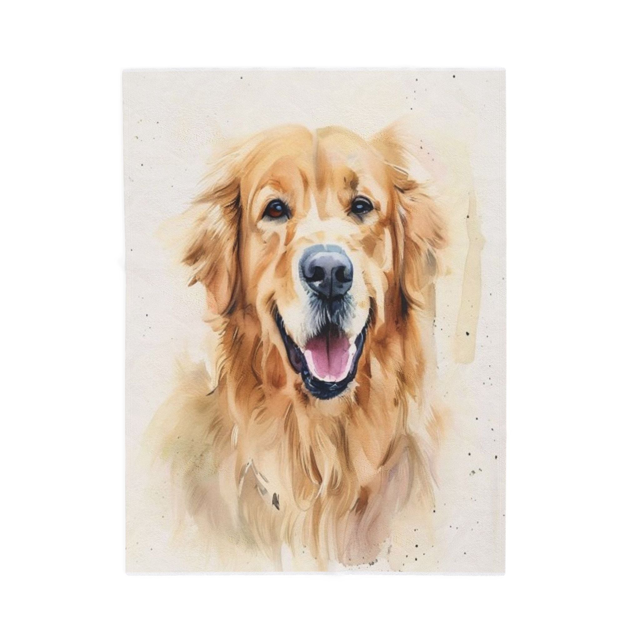 Personalized Pet Portrait Blanket | Soft Fleece Keepsake