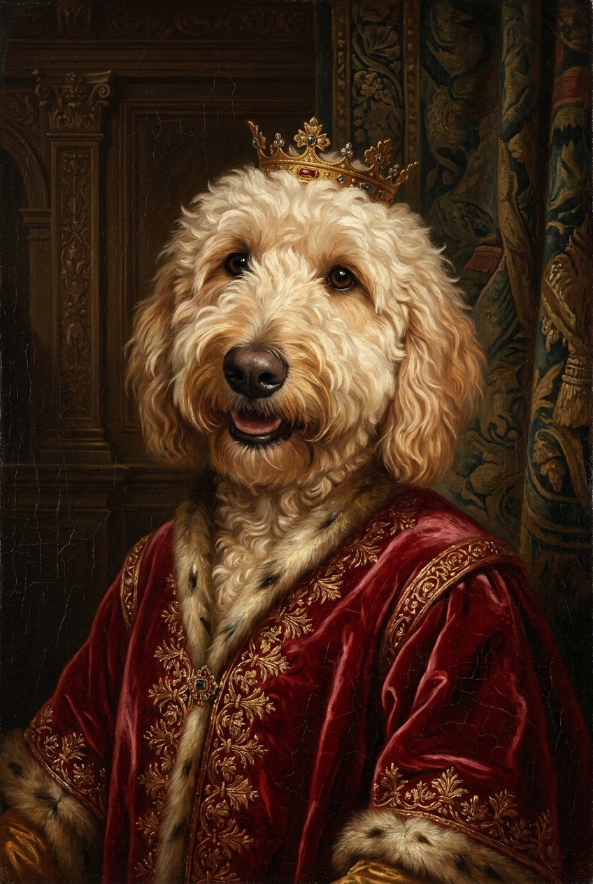 Custom pet coasters - regal style